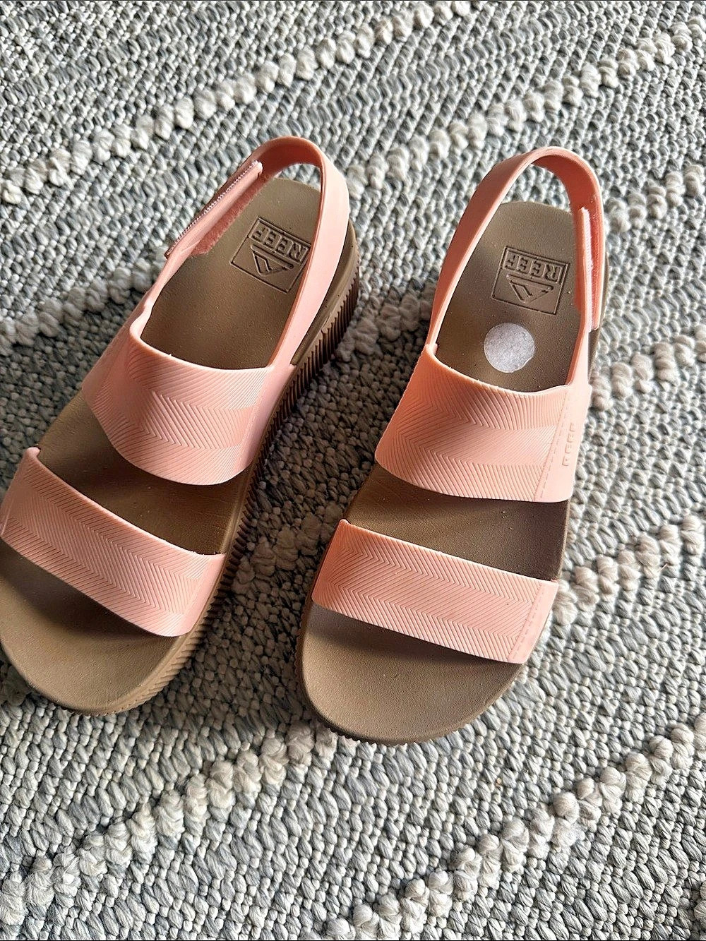 REEF Women's Pink Platform Sandals Like New